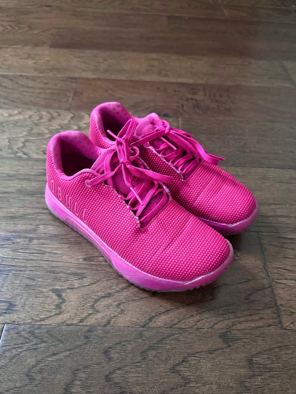 GUC NOBULL Outwork Edge Magenta Hot Pink Women's CrossFit Training Shoes